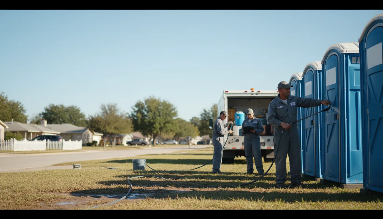Long-Term Portable Toilet Rental in Russellville, IN near me